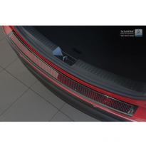 Protector Paragolpes Acero Inox &#039;Deluxe&#039; Mazda Cx-5 2014- Negro/Red-Negro Carbon